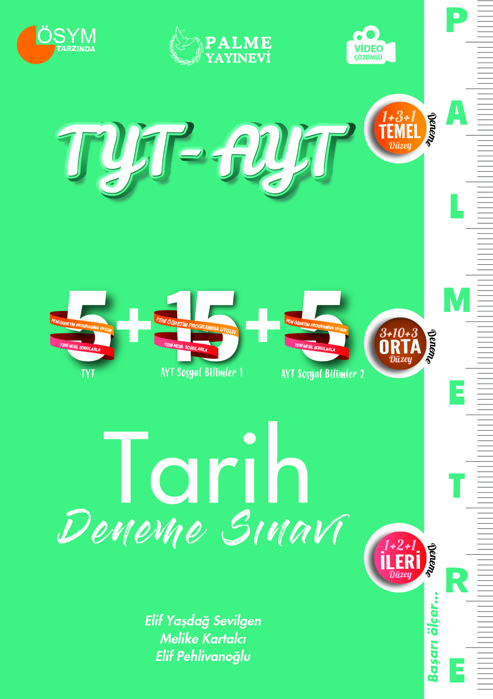 TYT-AYT PALMETRE TARİH 5+15+5 DENEME